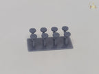 Door & Cupboard handles (Set of 8