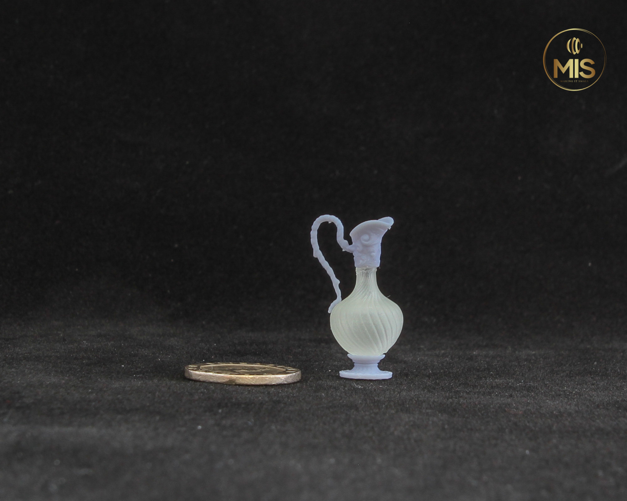 Antique style decanter / bottle / jug detailed miniature  - 1:12 - Various options available including unpainted kit and painted