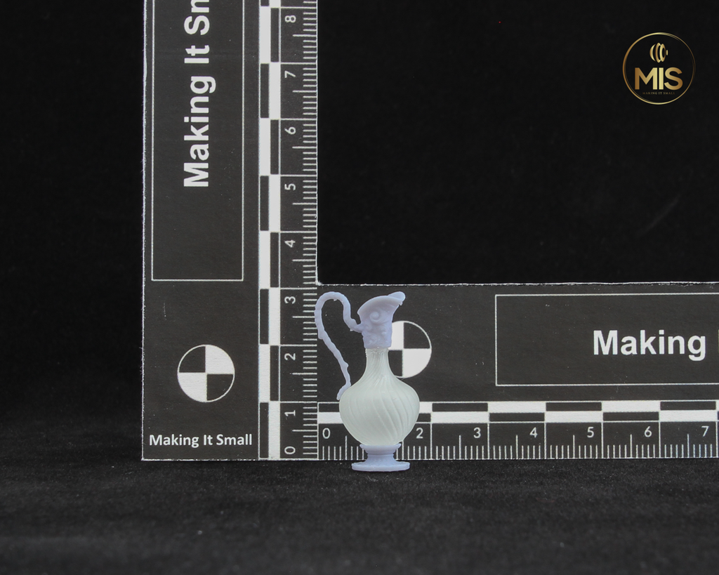 Antique style decanter / bottle / jug detailed miniature  - 1:12 - Various options available including unpainted kit and painted