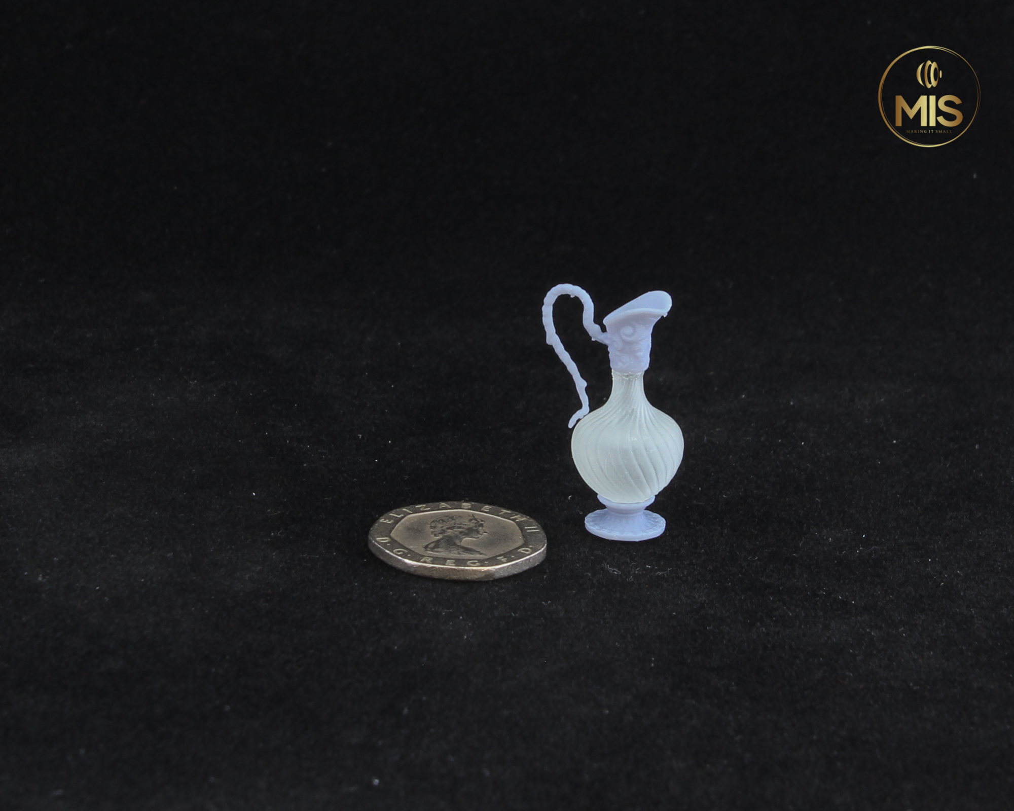 Antique style decanter / bottle / jug detailed miniature  - 1:12 - Various options available including unpainted kit and painted