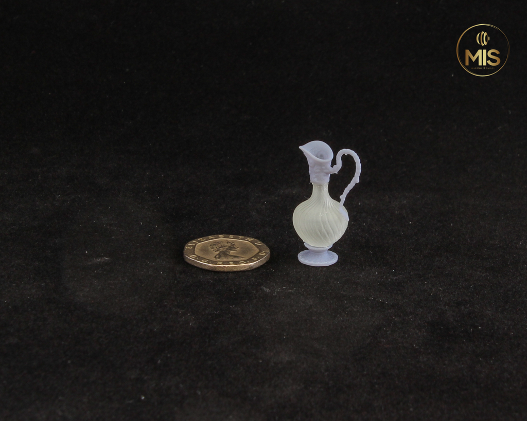 Antique style decanter / bottle / jug detailed miniature  - 1:12 - Various options available including unpainted kit and painted