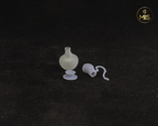 Antique style decanter / bottle / jug detailed miniature  - 1:12 - Various options available including unpainted kit and painted