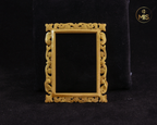 Detailed miniature Rectangular vintage ornamental baroque style painting/picture frame - painted or unpainted