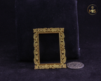 Detailed miniature Rectangular vintage ornamental baroque style painting/picture frame - painted or unpainted