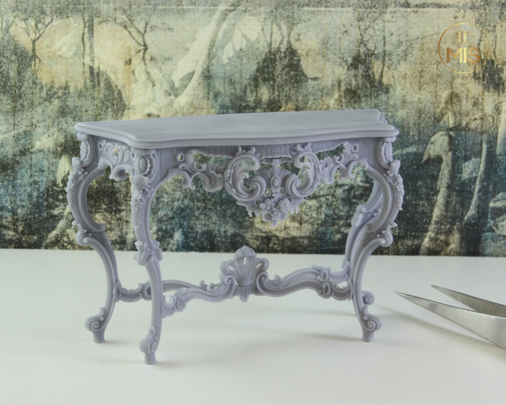 Classic Baroque Style Console Table