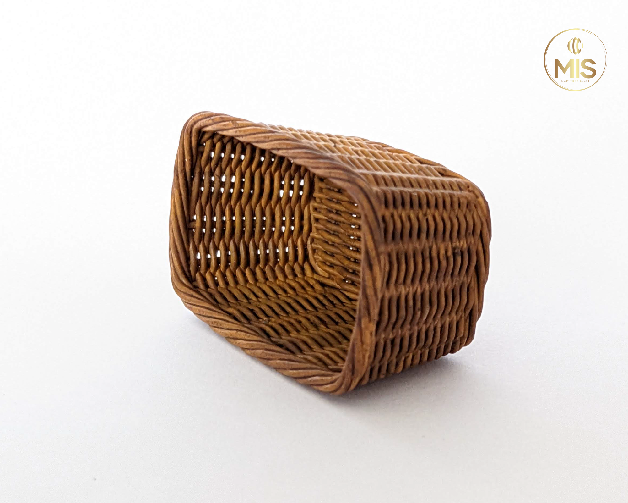 Wicker style basket - Available unpainted or hand painted