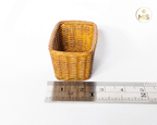 Wicker style basket - Available unpainted or hand painted
