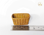 Wicker style basket - Available unpainted or hand painted
