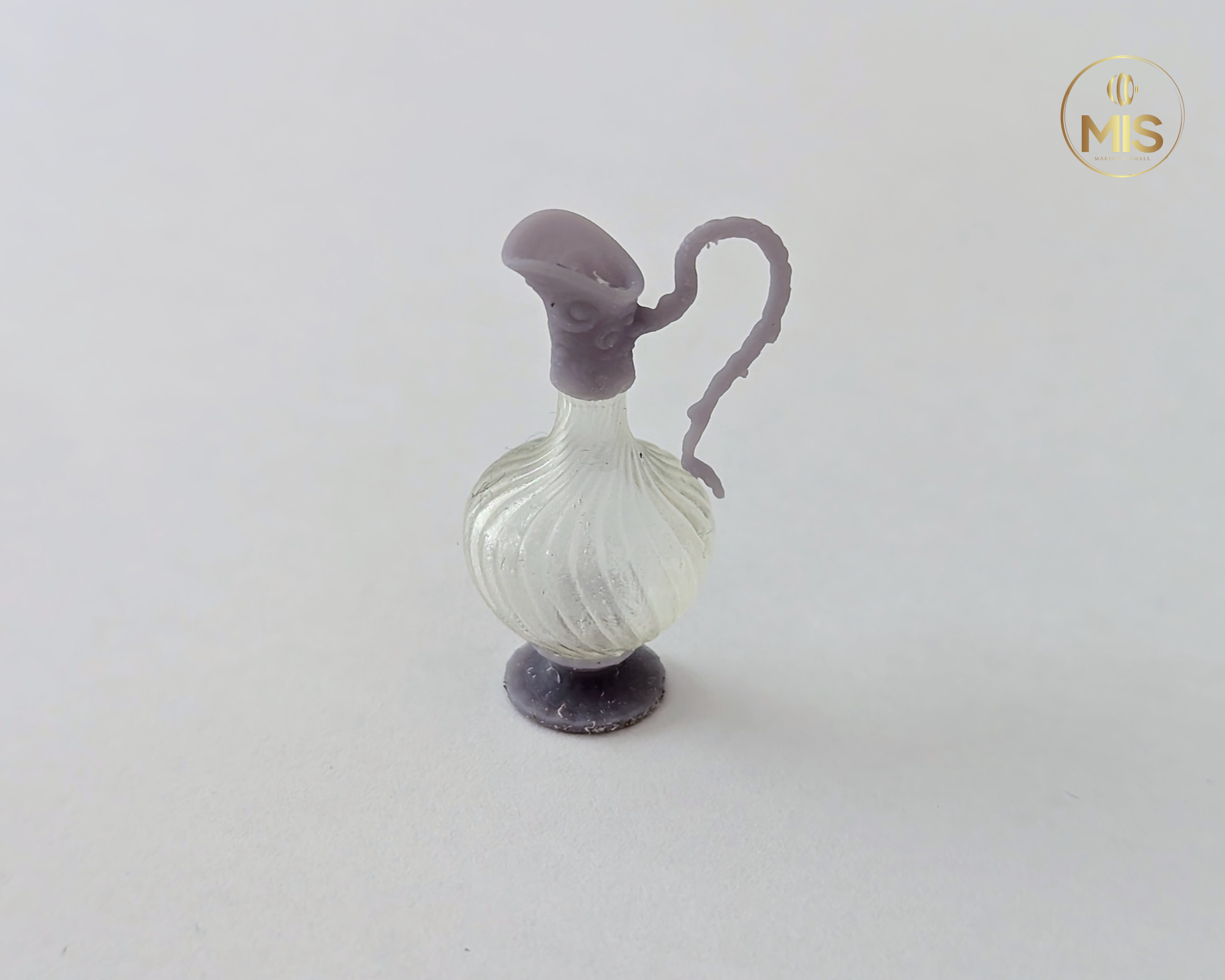 Antique style decanter / bottle / jug detailed miniature  - 1:12 - Various options available including unpainted kit and painted