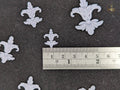 Ornamental miniature baroque/ rococo style embellishments  [set of 4]  - Unpainted