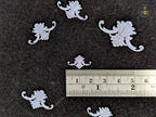 Ornamental miniature baroque style moulding