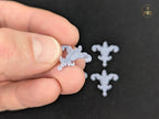 Ornamental miniature baroque/ rococo style embellishments  [set of 4]  - Unpainted