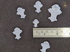 Ornamental miniature baroque/ rococo style embellishments  [set of 4]  - Unpainted