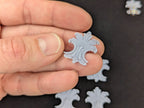 Ornamental miniature baroque/ rococo style embellishments  [set of 4]  - Unpainted