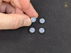 Ornamental miniature baroque/ rococo style embellishments  [set of 4]  - Unpainted
