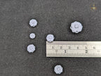 Ornamental miniature baroque/ rococo style embellishments  [set of 4]  - Unpainted