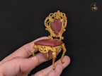 Baroque Style Dining Chair - Furniture -  1/12th scale detailed miniature