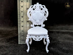Baroque Style Dining Chair - Furniture -  1/12th scale detailed miniature