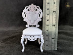 Baroque Style Dining Chair - Furniture -  1/12th scale detailed miniature