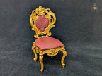 Baroque Style Dining Chair - Furniture -  1/12th scale detailed miniature