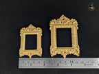 Ornamental baroque style detailed miniature painting/picture frame