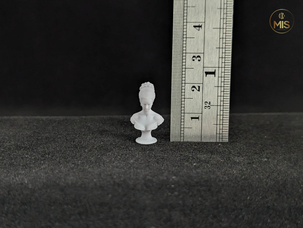 Miniature decoration bust statue - detailed hand painted or ready to paint