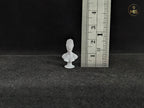 Miniature decoration bust statue - detailed hand painted or ready to paint