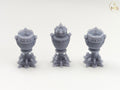 Miniature Urns - Unpainted set of 3