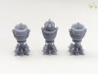 Miniature Urns - Unpainted set of 3